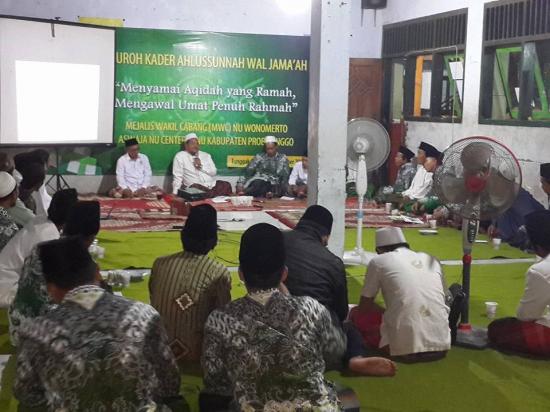 Dauroh Aswaja Wonomerto, Mengangkat tema : Menyemai Aqidah yang ramah,  mengawal umat menuju rahmah